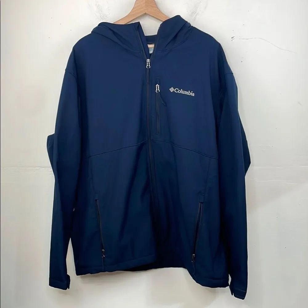 Columbia Men's Ascender™ Softshell Jacket size XXL Dark Blue